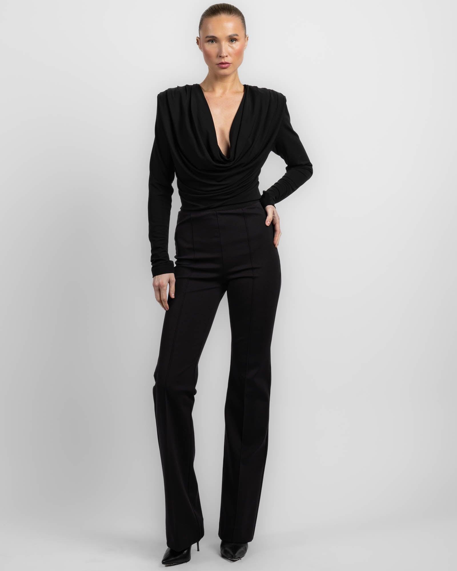 Evening Cowl Neck Top
