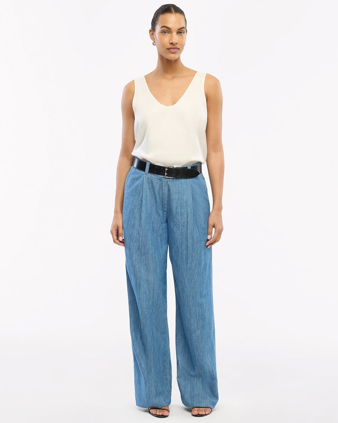 Pantalon à taille décontractée