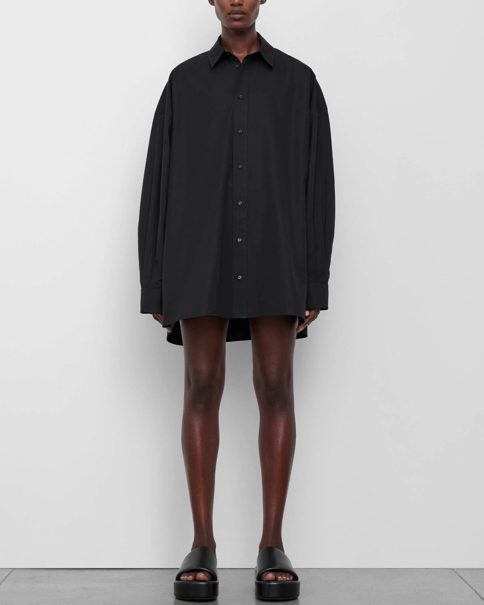 Oversized Shirt Dress