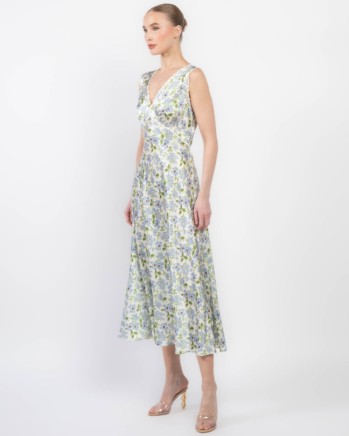doen tahlia silk dress Doen Tahlia Midi Dress by Doen