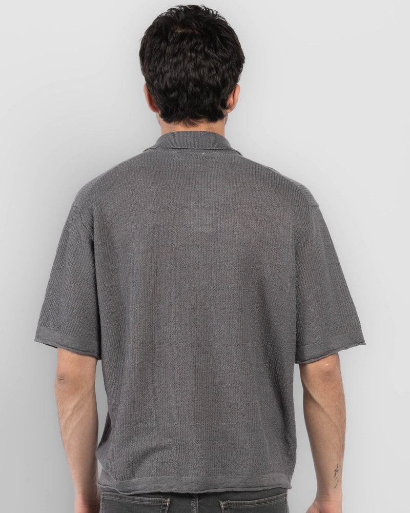 Crop Knit Shirt