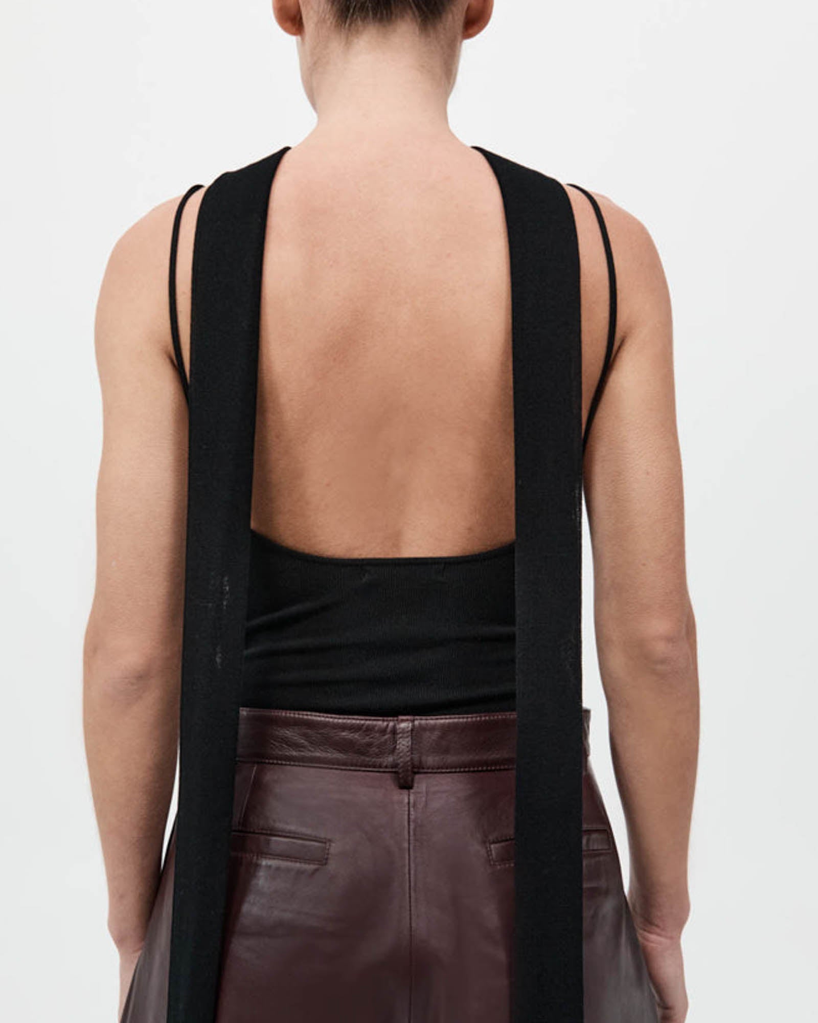 Haut écharpe en tricot