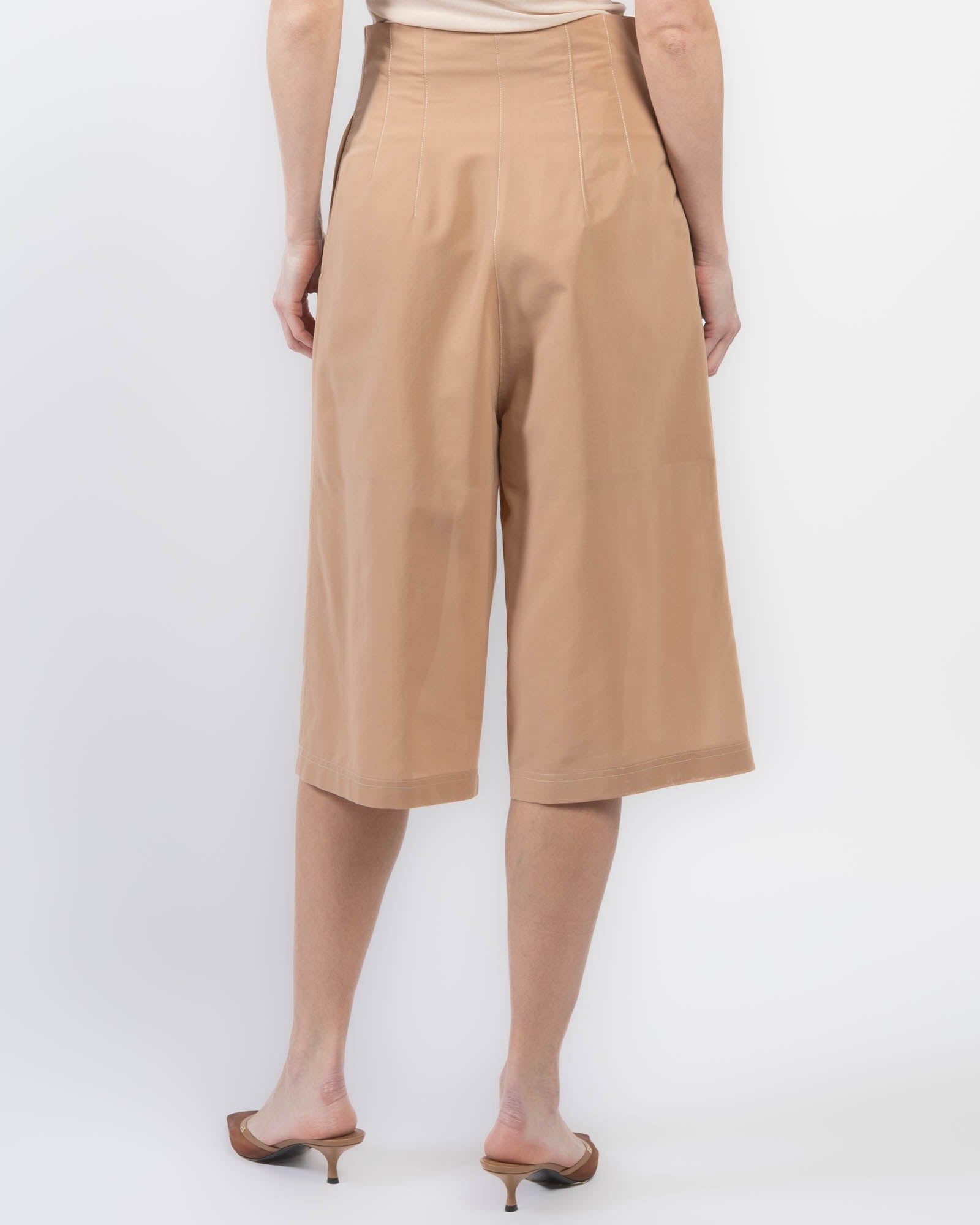 Pantalon court Etamine