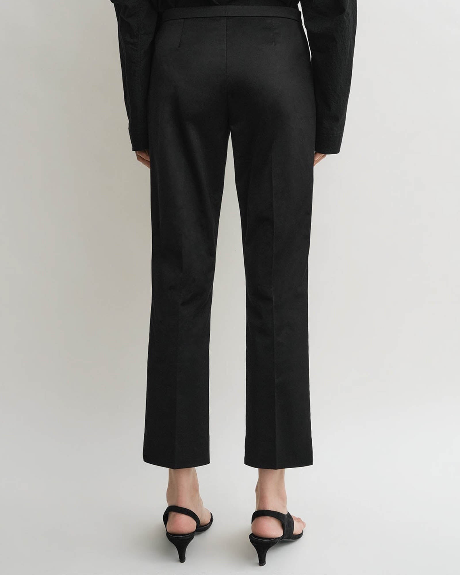 Crop Straight Trousers