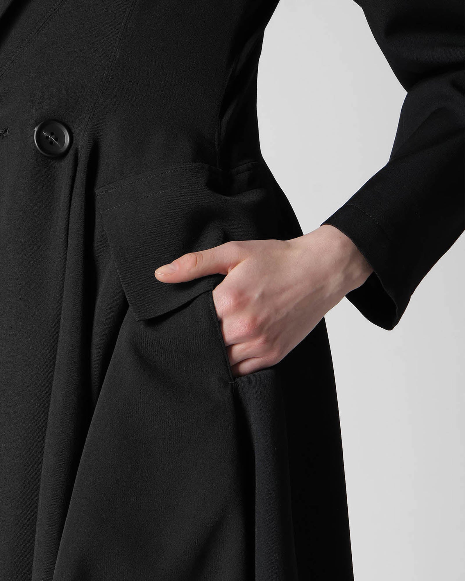 Flared Panel Coat