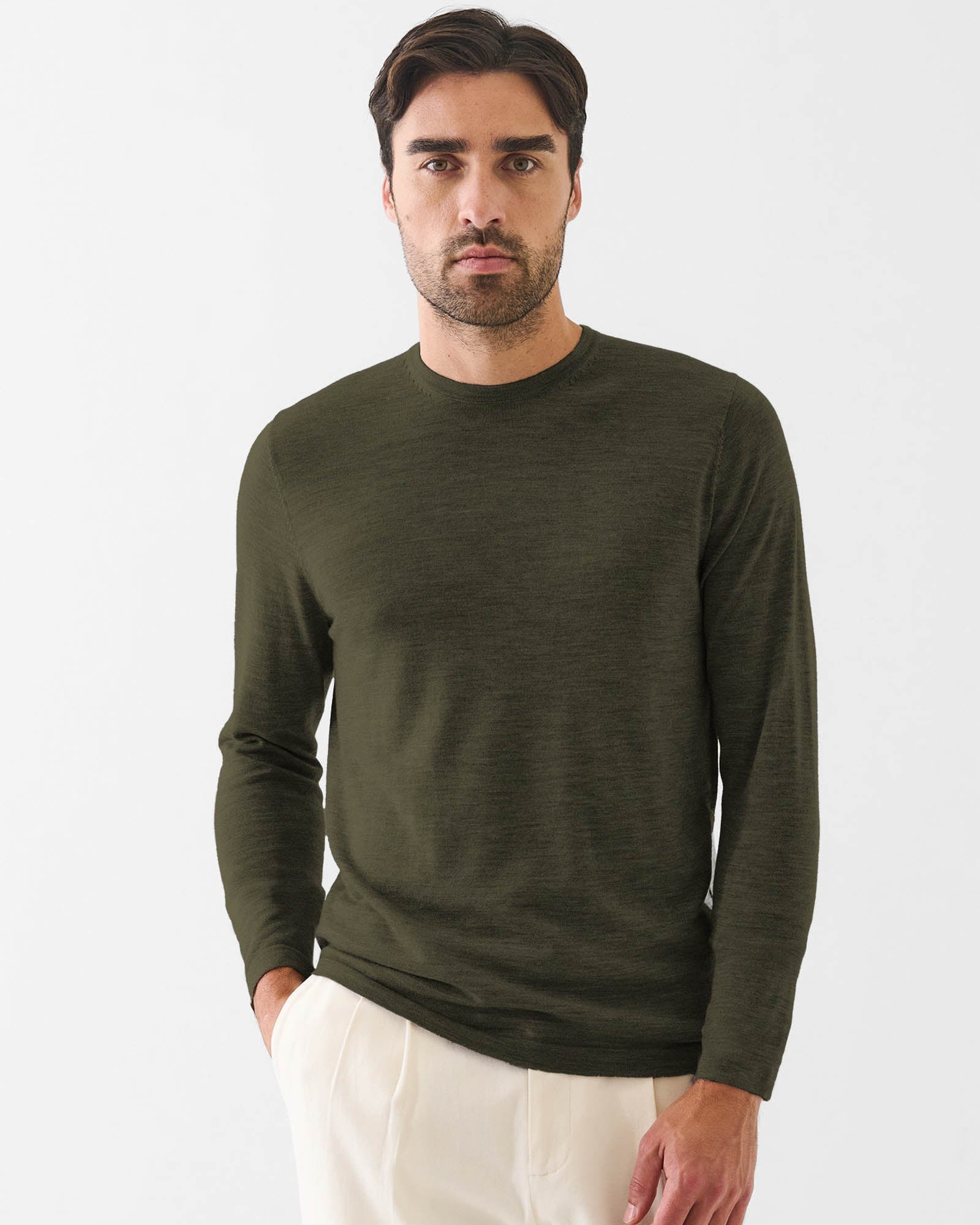 Merino Crewneck Sweater