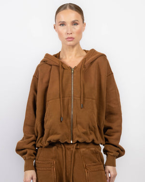 Balloon Zip-Up Hoodie