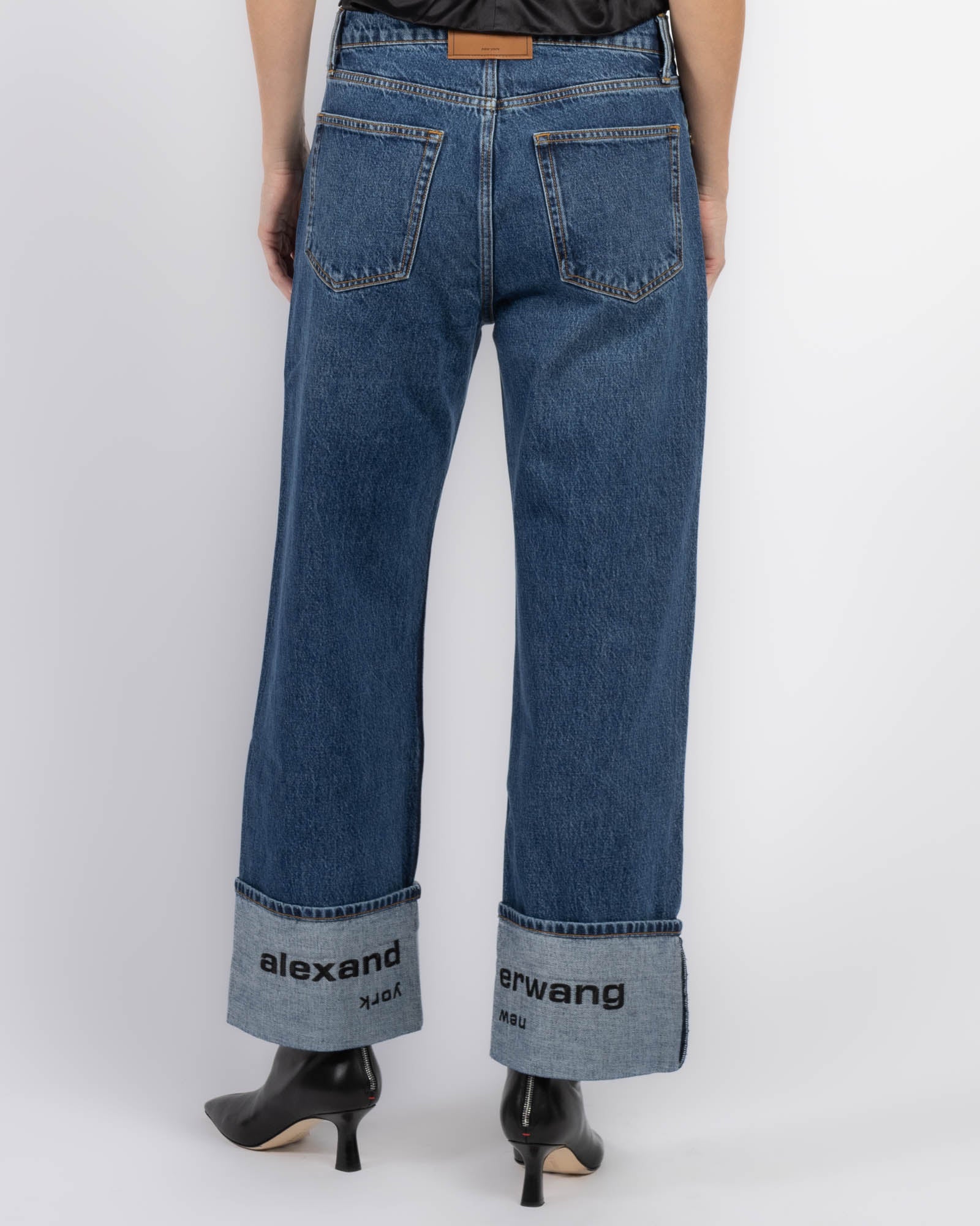 Jean taille mi-haute