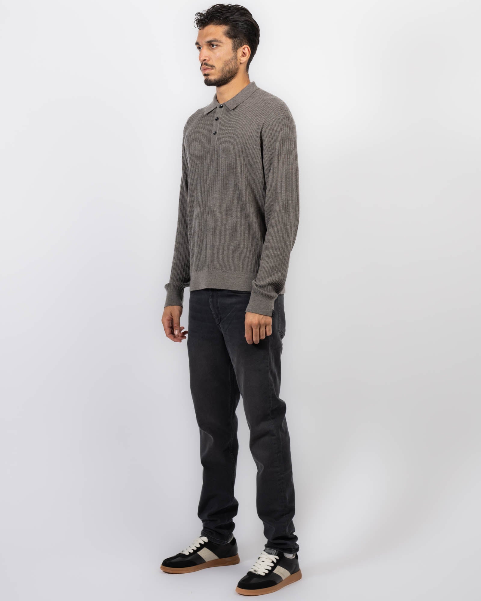 Polo à manches longues Crawford