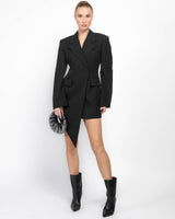 Asymmetrical Blazer Dress