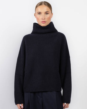 Batwing Turtleneck Sweater