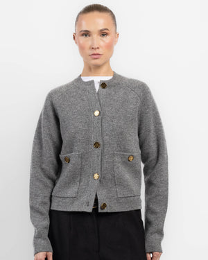Hammered Knit Cardigan