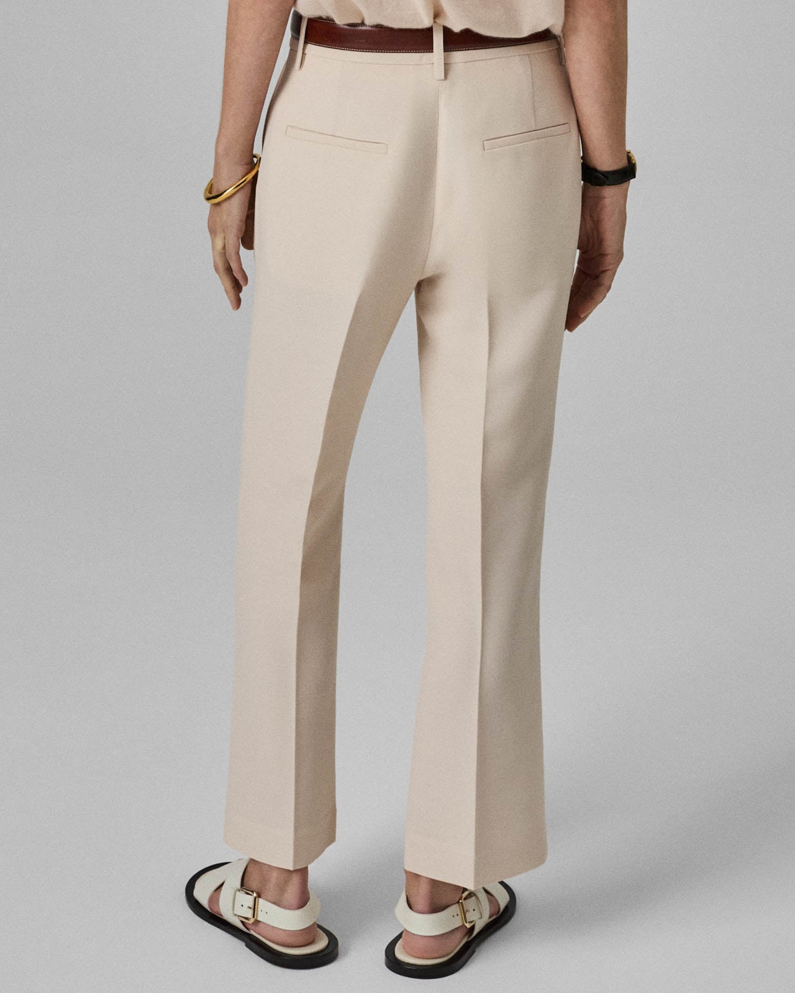 Cropped Flared Pant