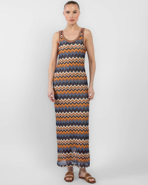 Knit Chevron Dress