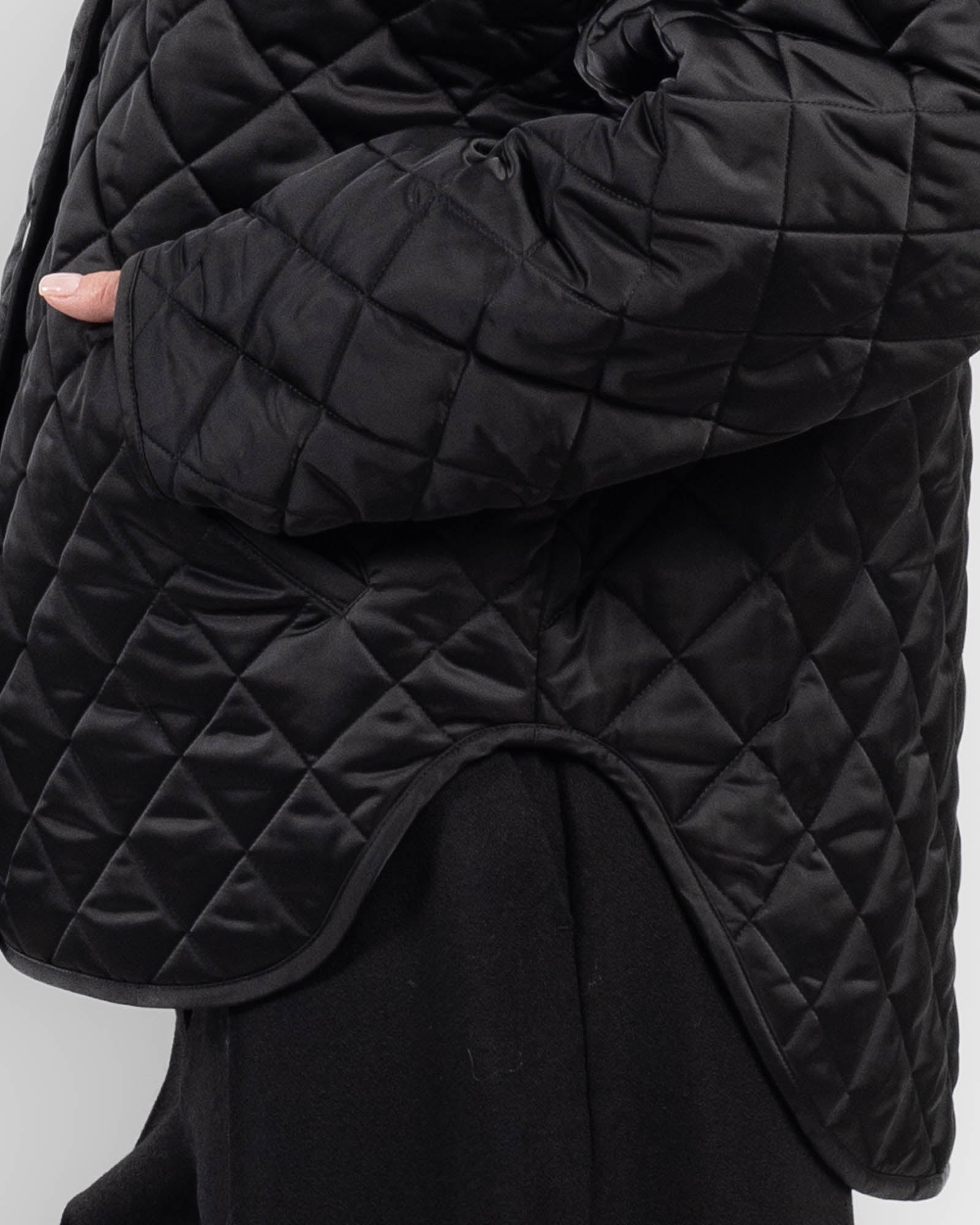 Collar Quilted Jacket