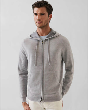 Sweat à capuche entièrement zippé