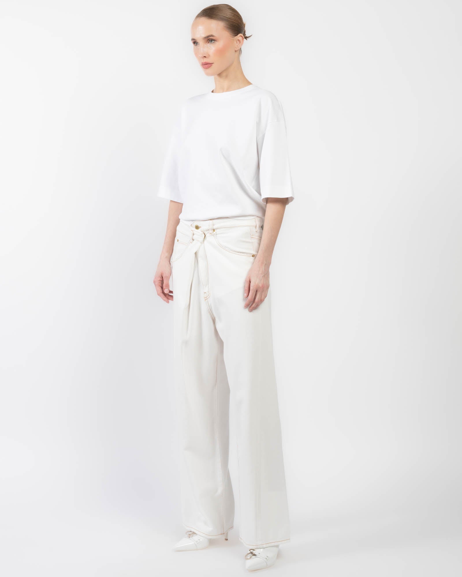 Ines Fold-Over Jeans