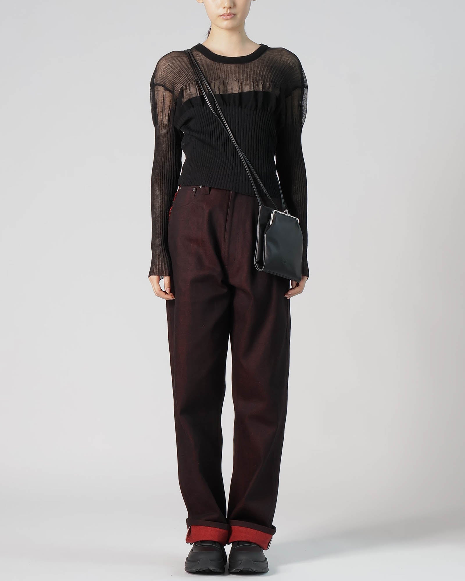 Metal Clasp Necklace Bag