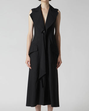 Front Drape Dress