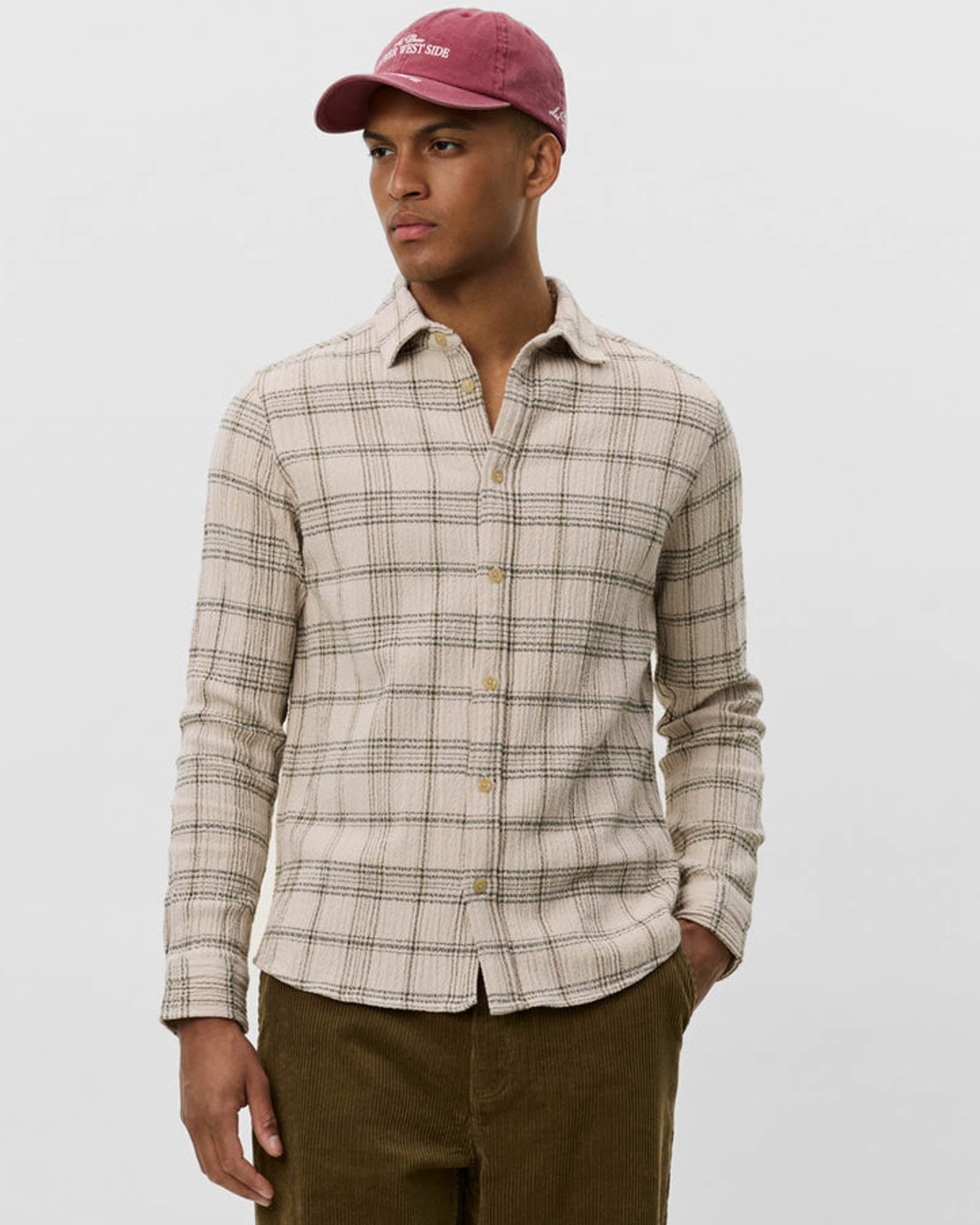 トップス anuke Check Over Shirts anuke Check Over Shirts