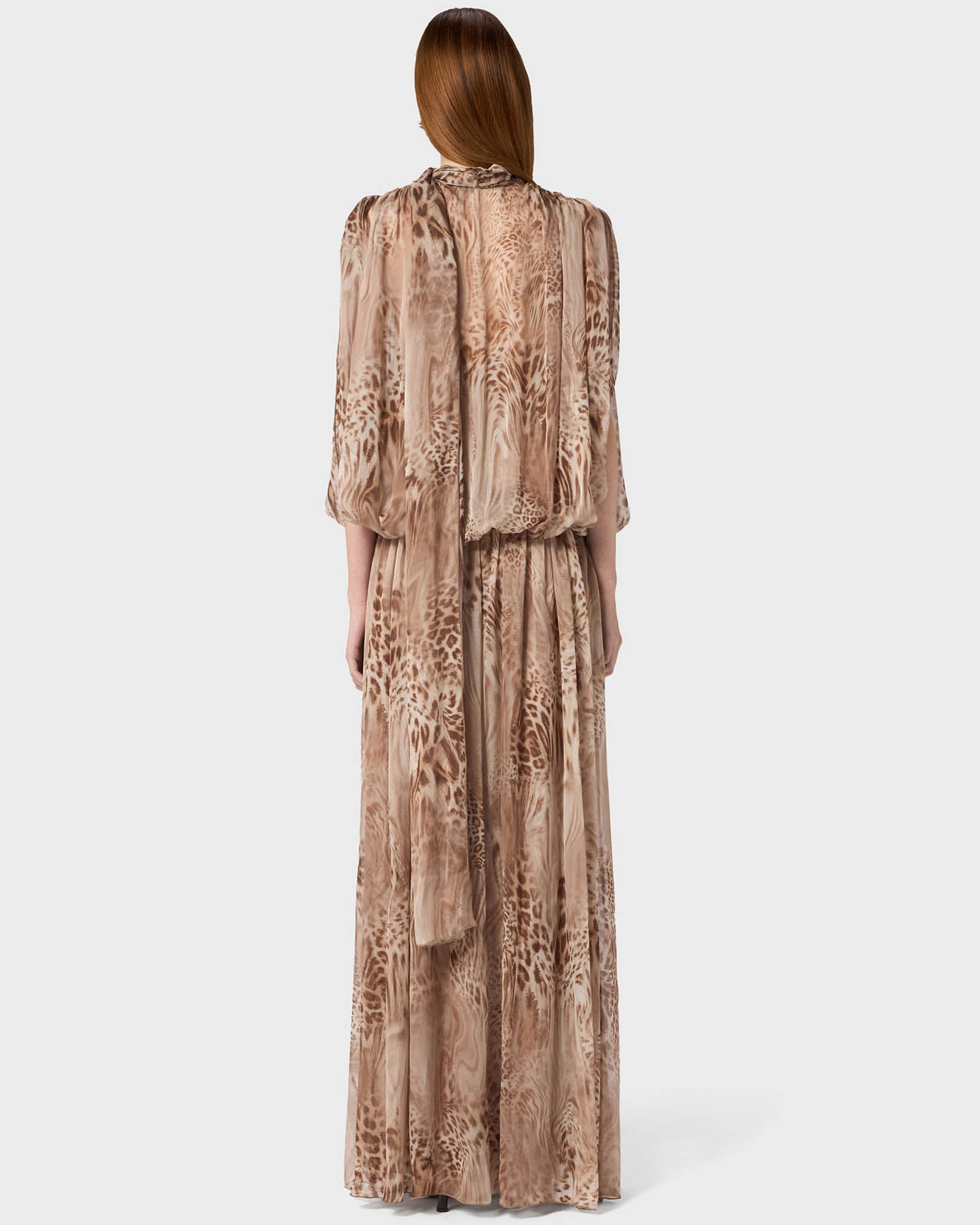 Chiffon Printed Dress