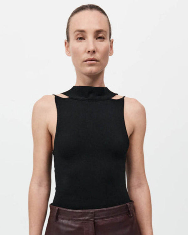 Knit Scarf Top