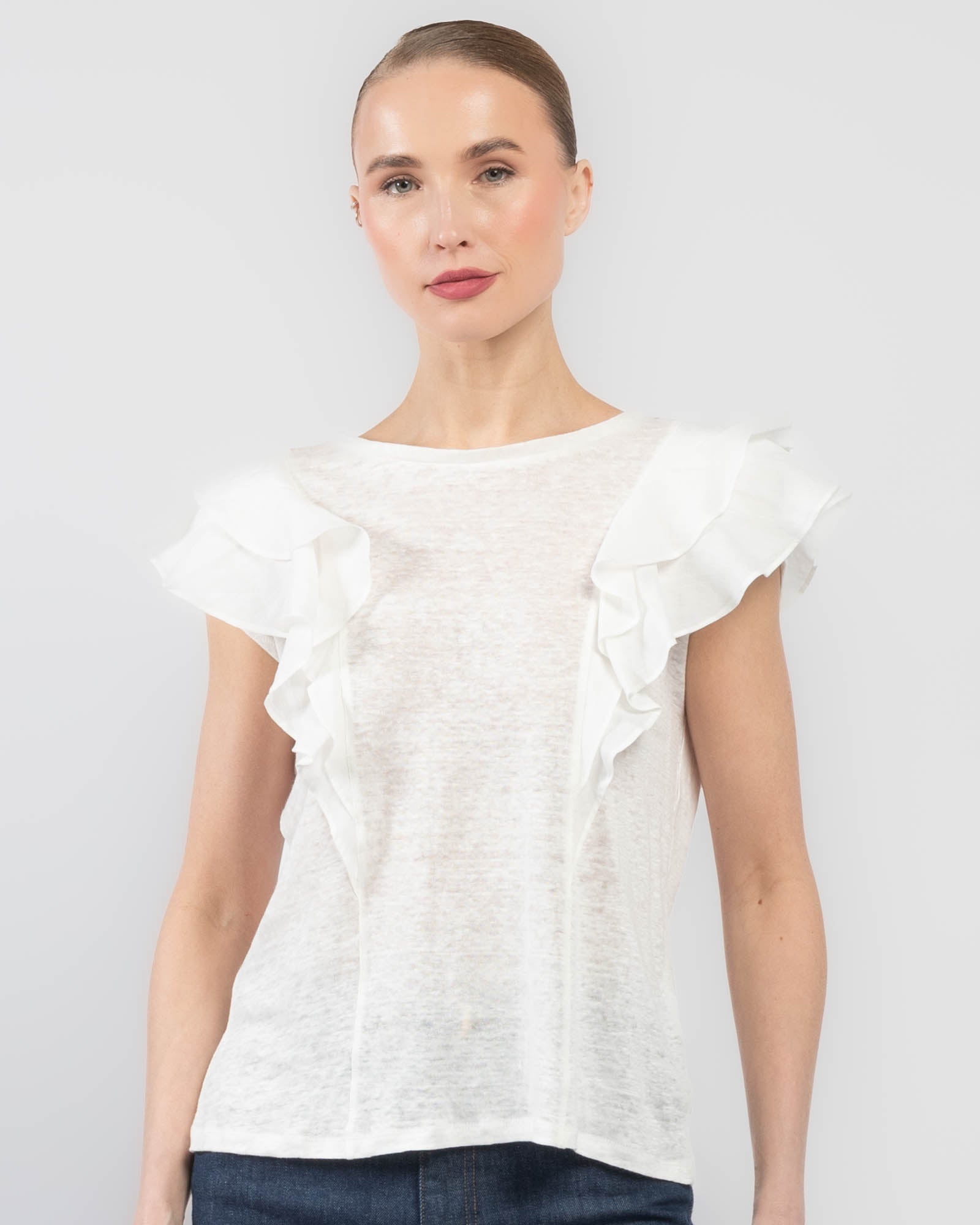 Illuminate Ruffle Tee