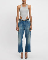 Crop Curve Jeans