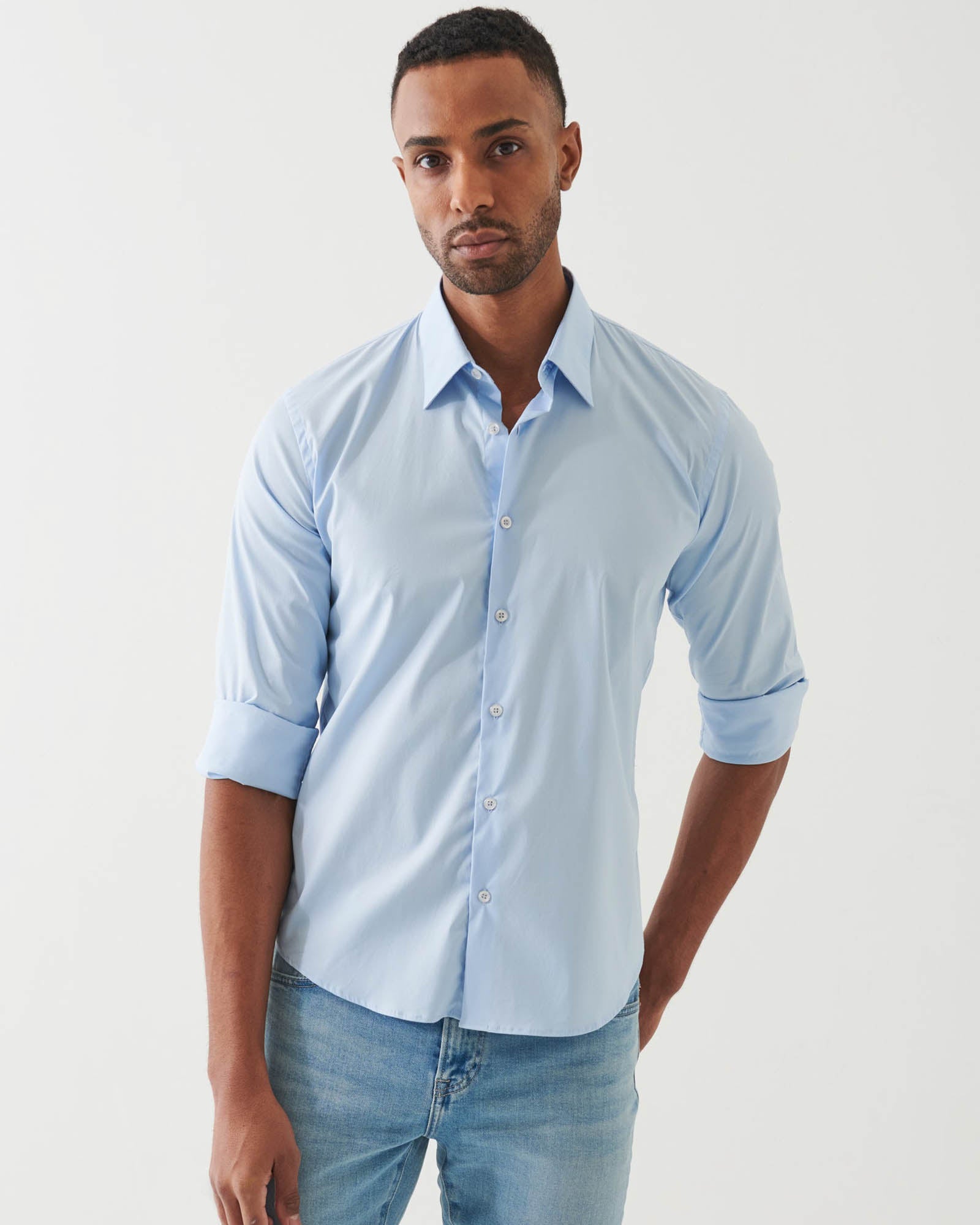 Long Sleeve Darted Shirt