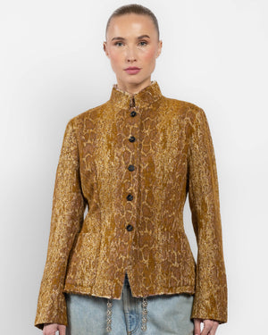 Veste slim en jacquard