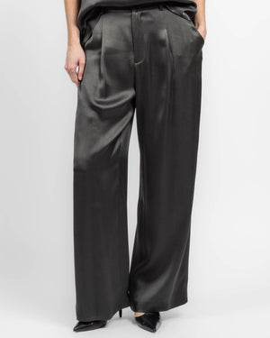 Pantalon plissé décontracté