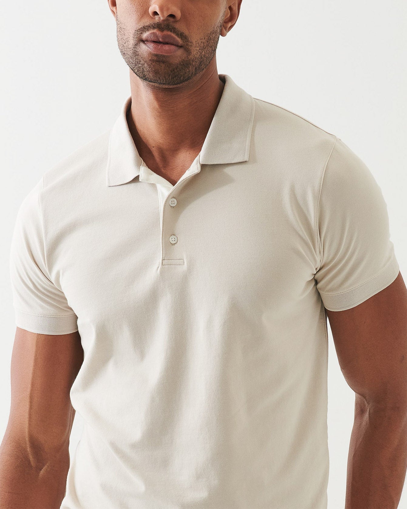 Contrast Placket Polo