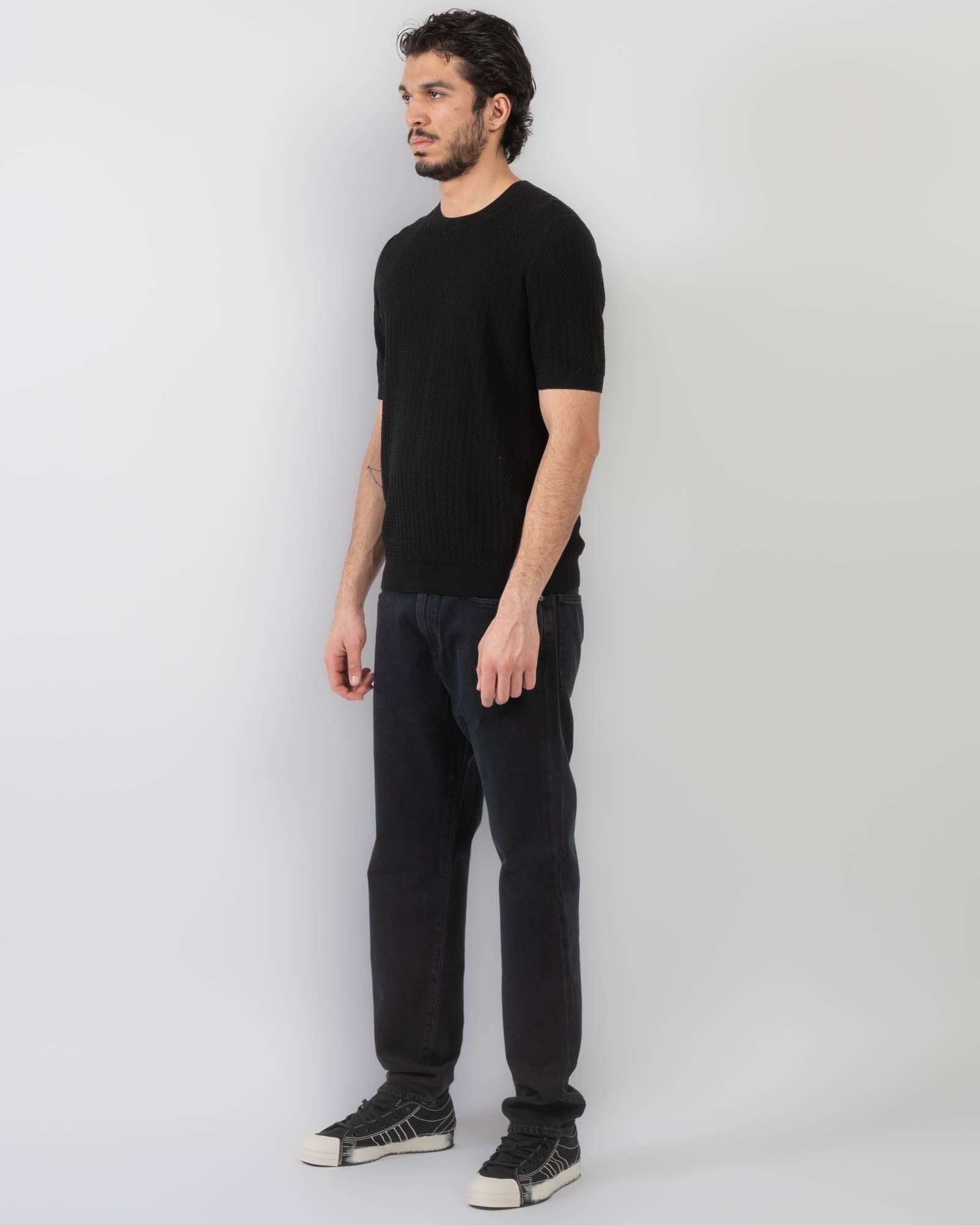 Pull à manches courtes