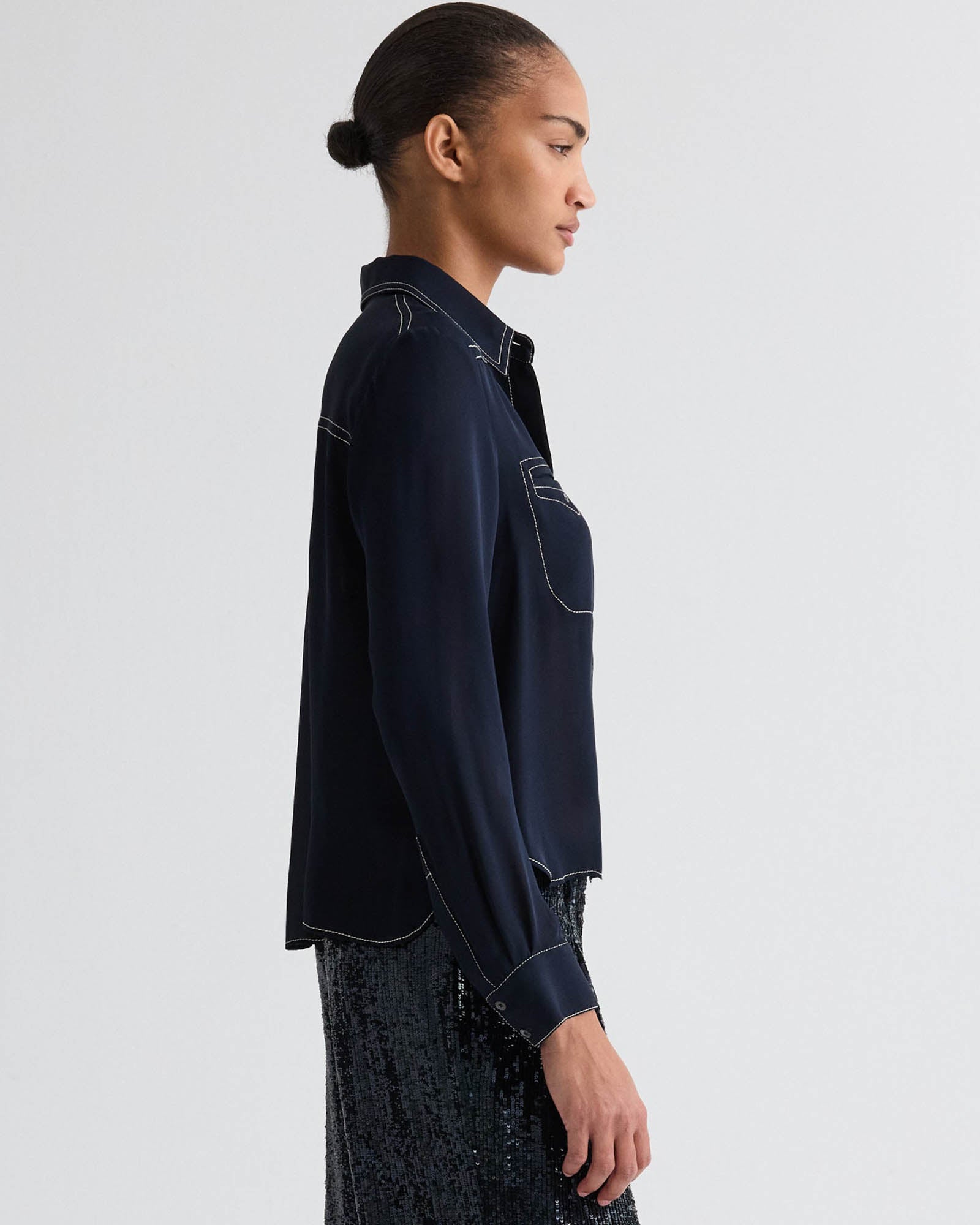 Carter Topstitch Shirt