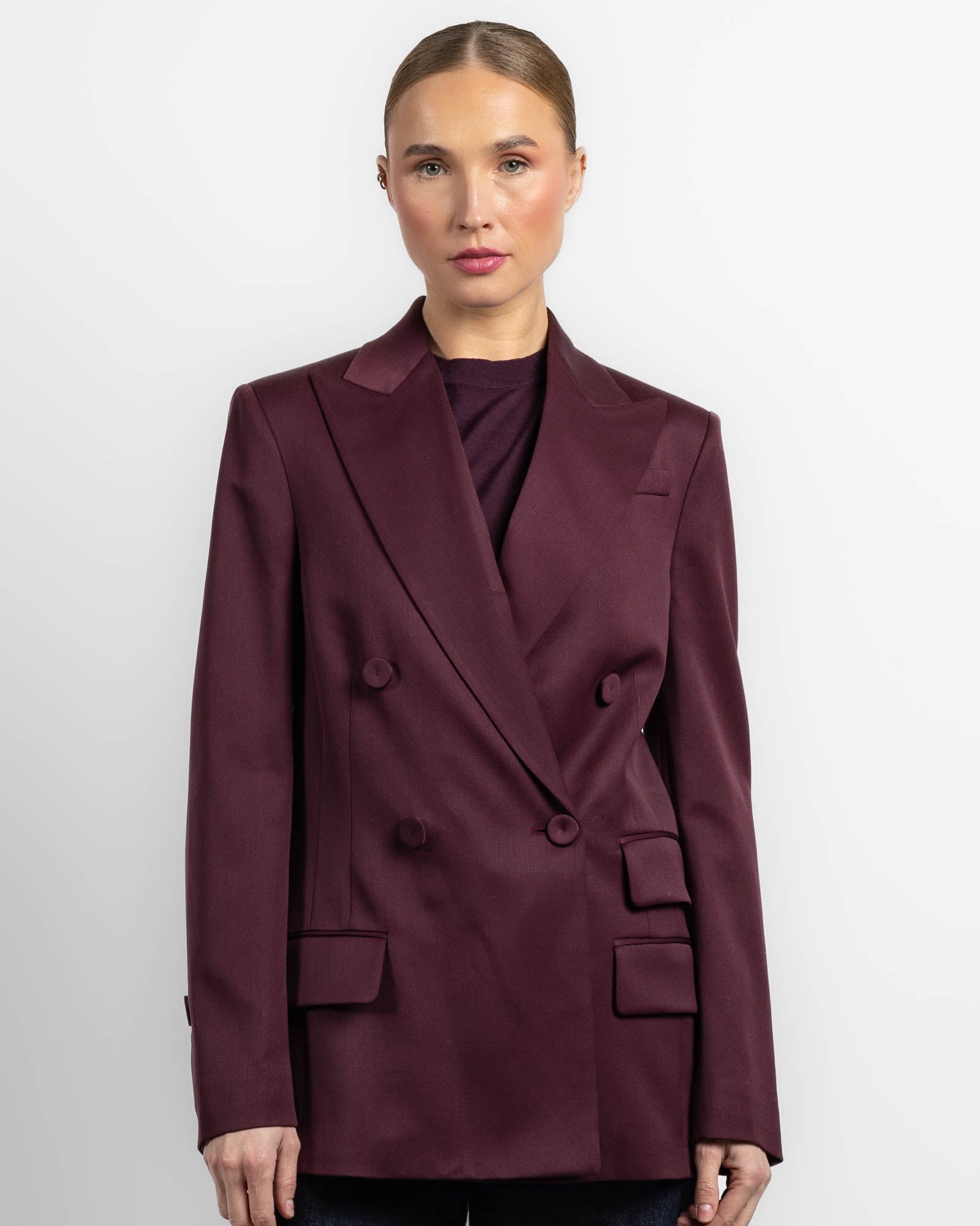 Veste croisée décontractée