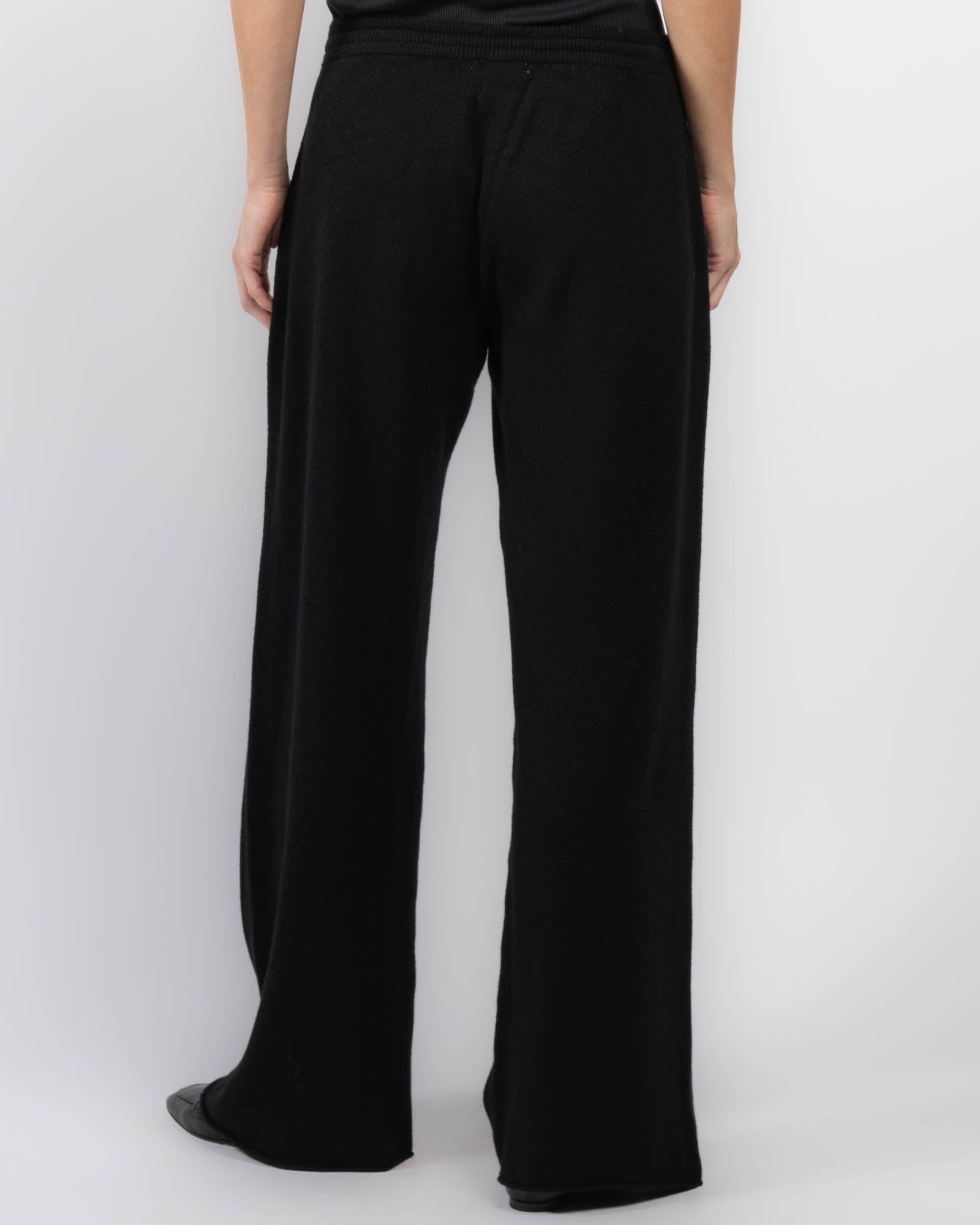Straight Knit Wide Pants