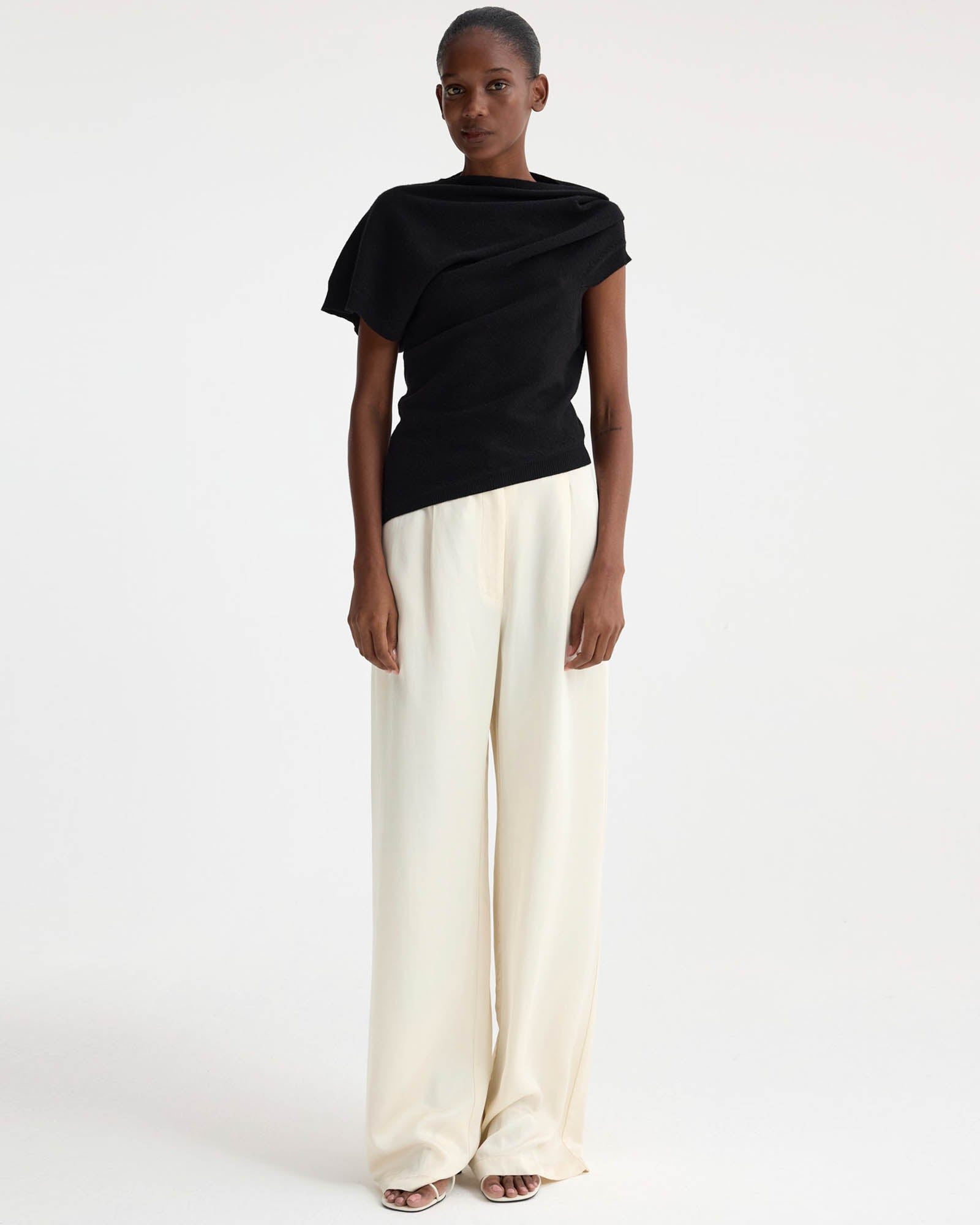 Deconstructed Knit Top