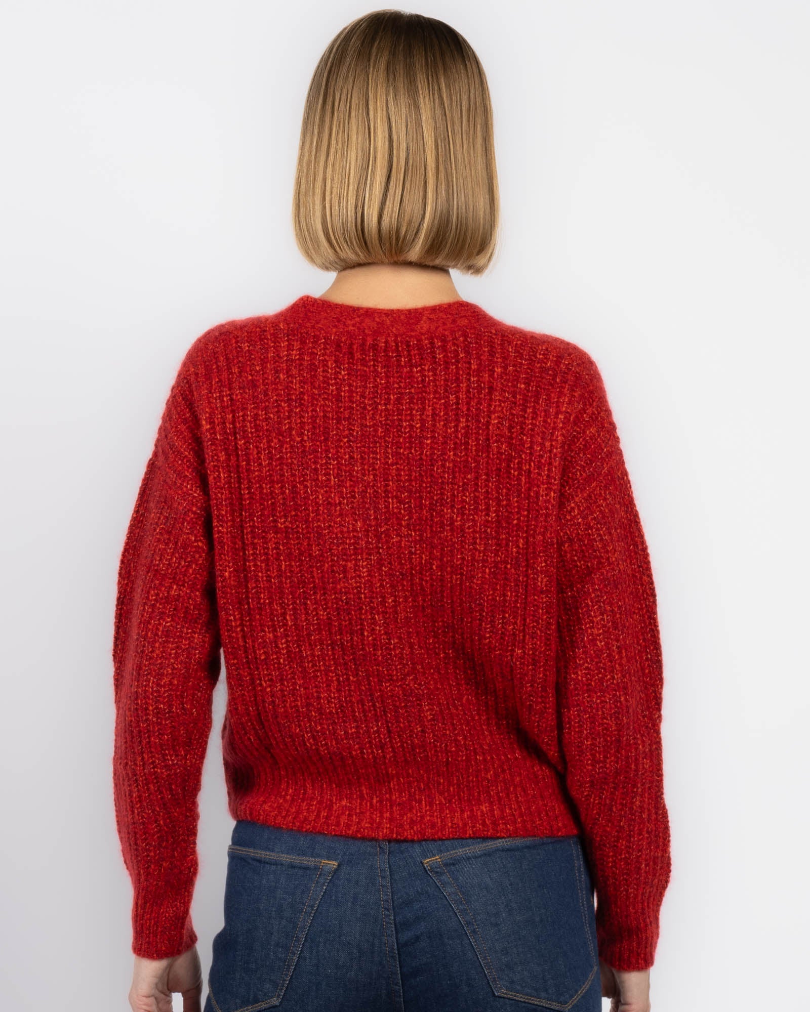 Cardigan à col en V
