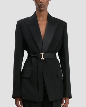 Belted Tailored Jacket