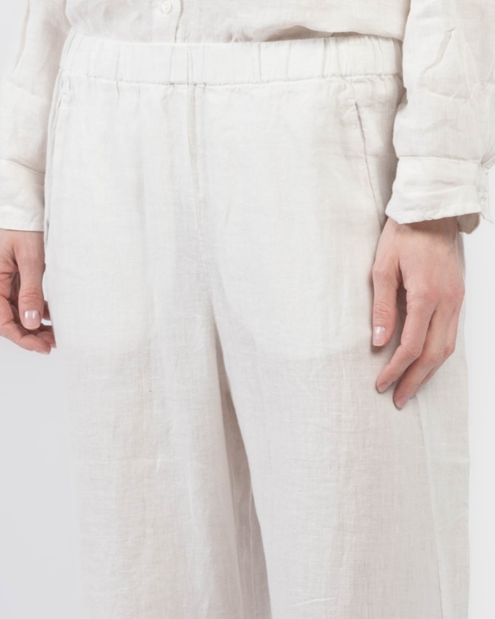 Pantalon en lin Cleo Wade