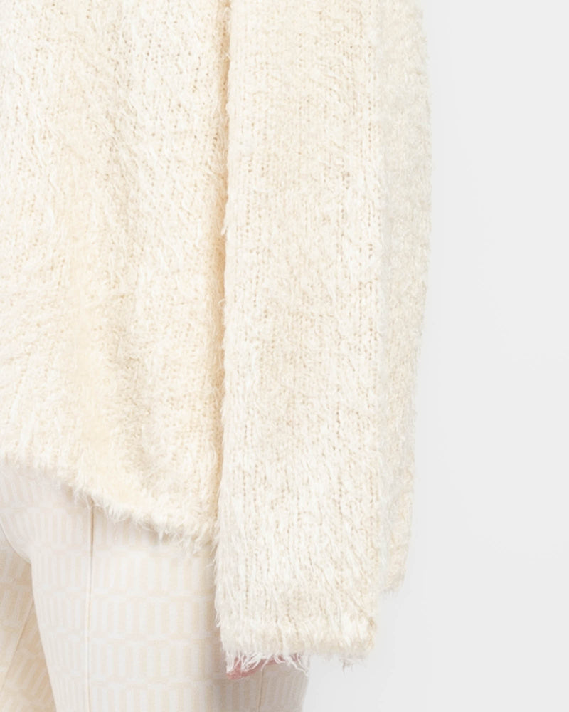 Boxy Silk Knit Top