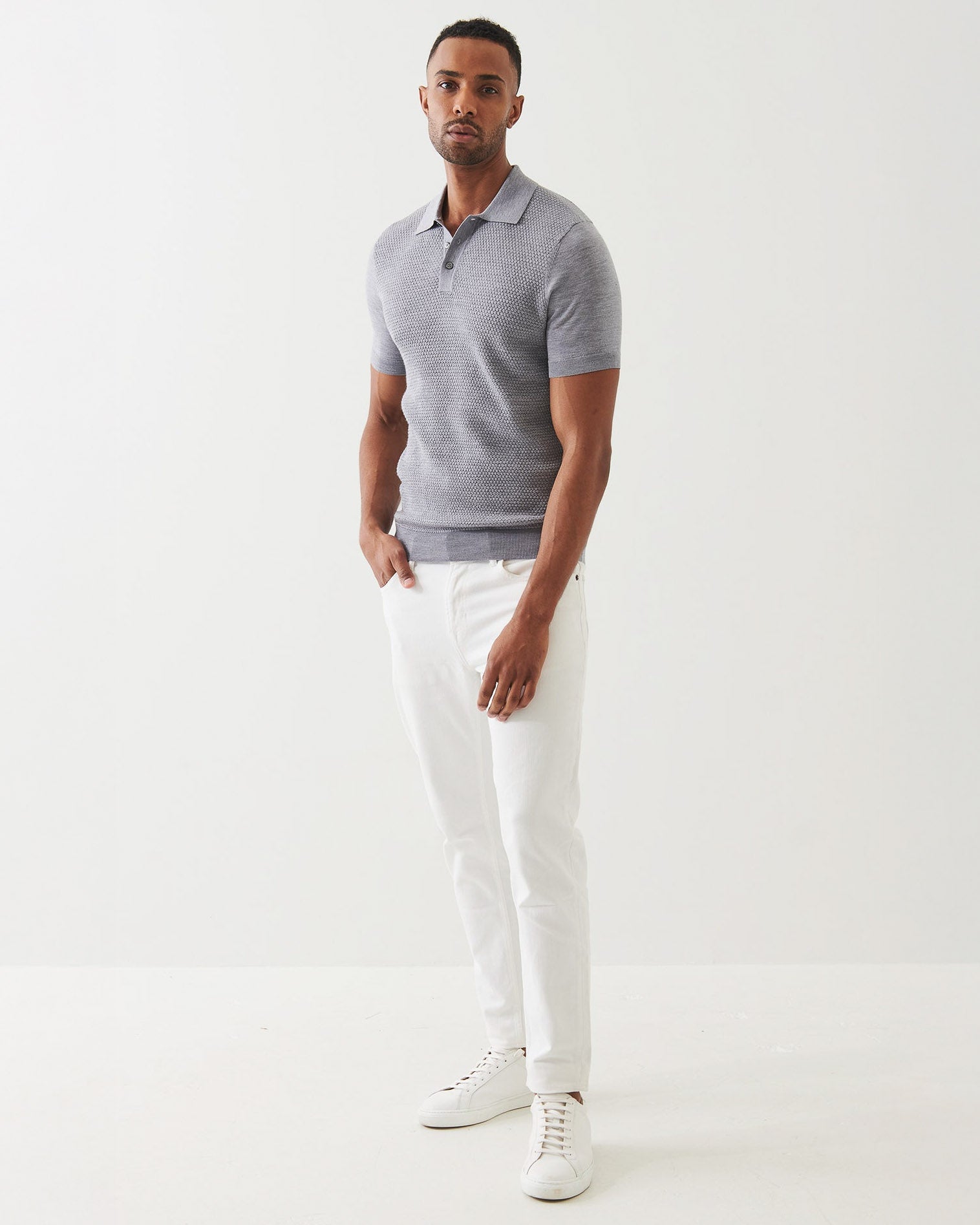 Bubble Stitch Polo