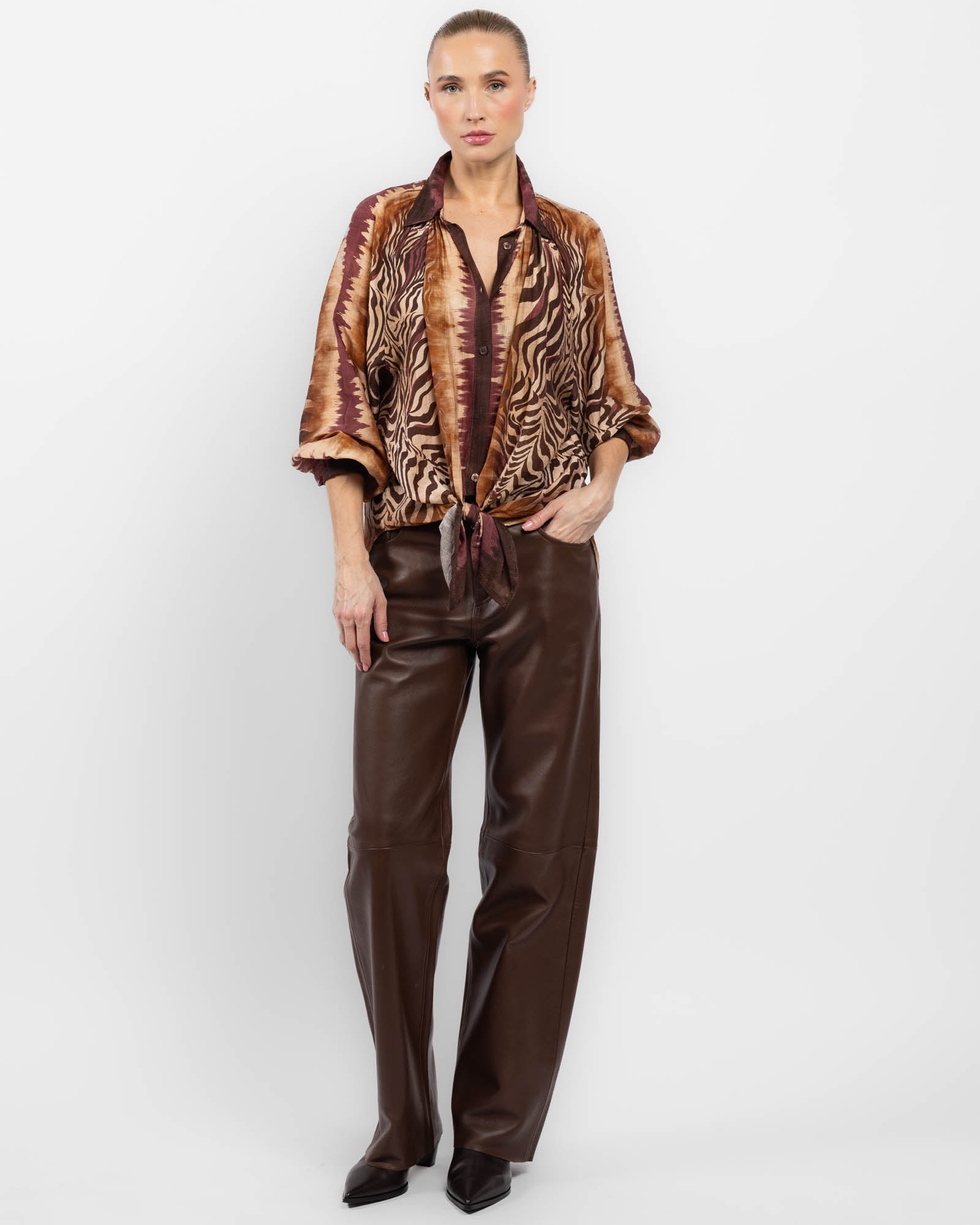 Chemise imprimée