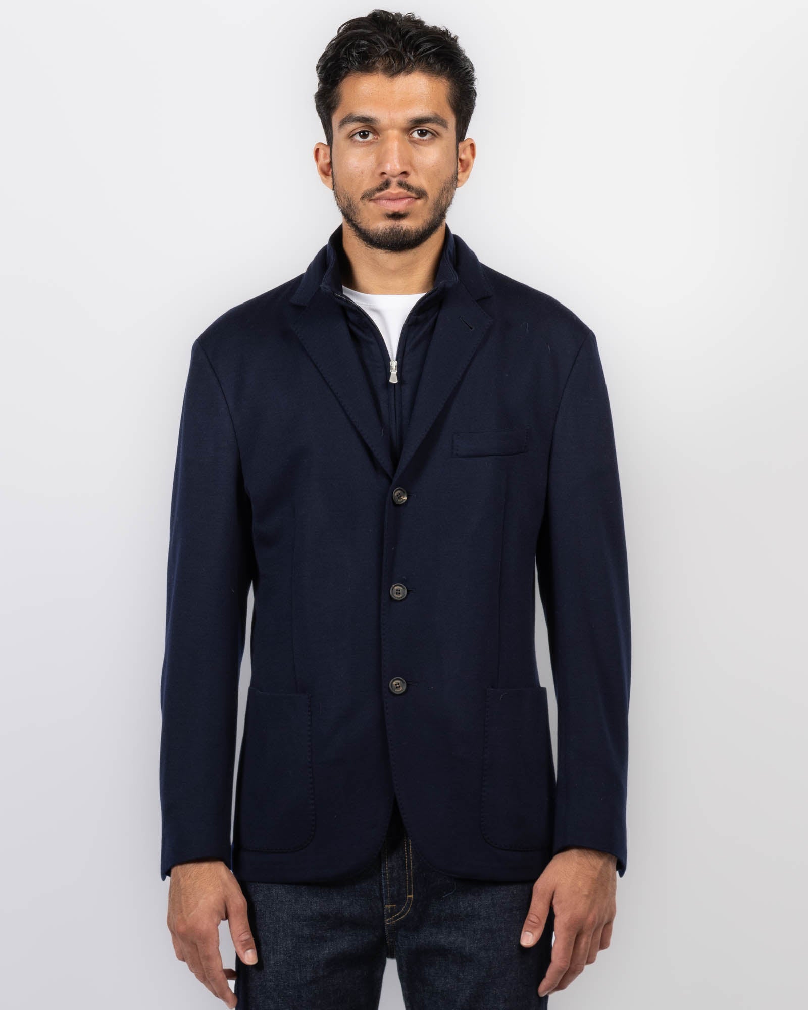 Zip Layer Blazer
