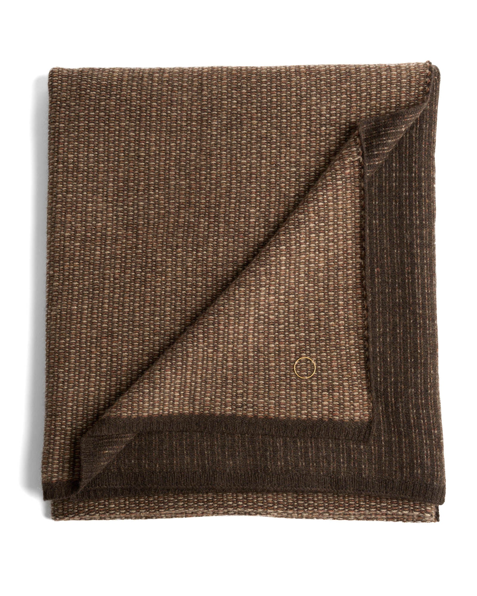 Couverture en tricot carré