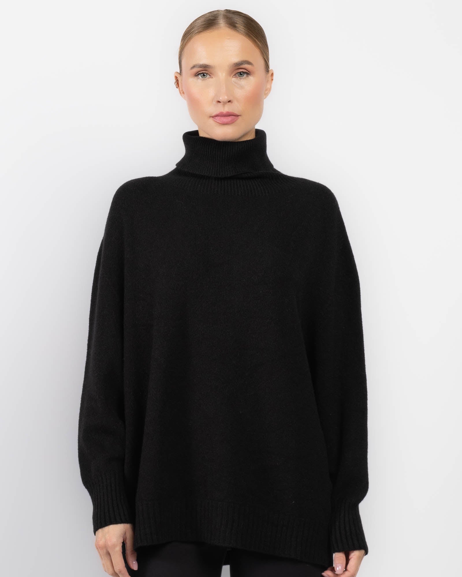 Pull à col roulé