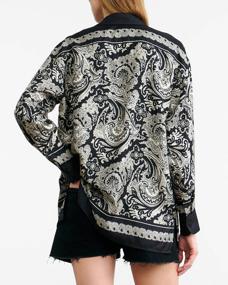 Alfie Print Shirt
