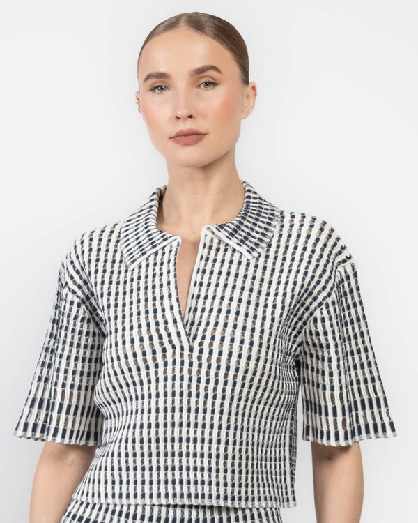 Adley Cropped Polo
