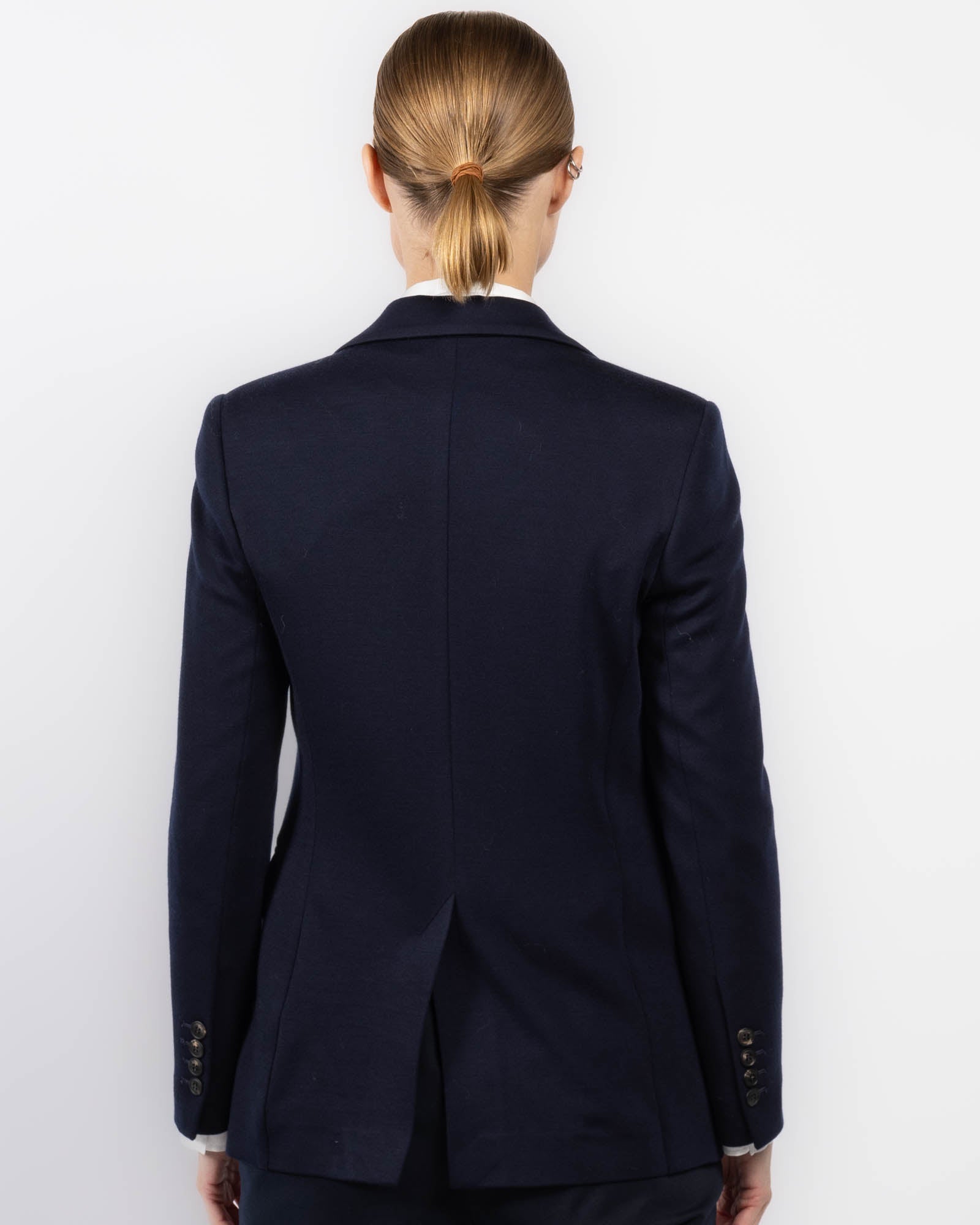 Blazer With Hooded Bib