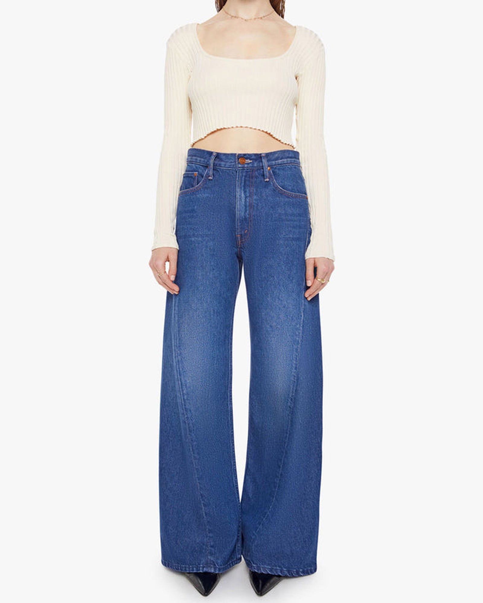 Lemon Twist Sneak Jeans